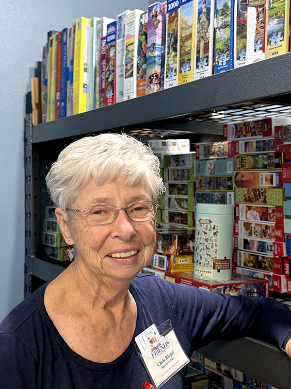 CHRIS RIOPEL, Friends of Freedom Public Library MEMBER SPOTLIGHT, Jan-Feb 2026